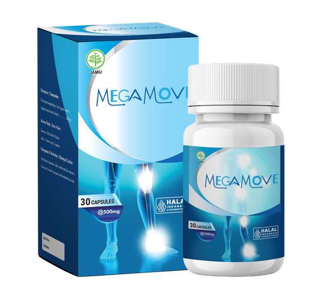 Megamove – suplemen pendukung sendi dalam kemasan resmi